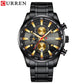 Curren 8351 Chronograph Black Gold