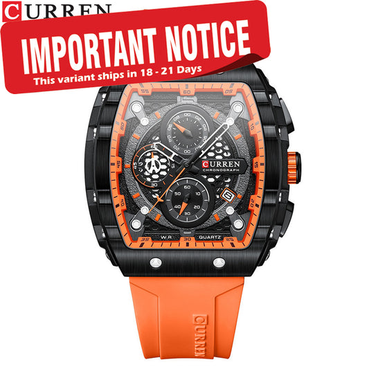 Curren 8442 Chronograph Orange