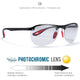  Matt Black Photochromic Polarized