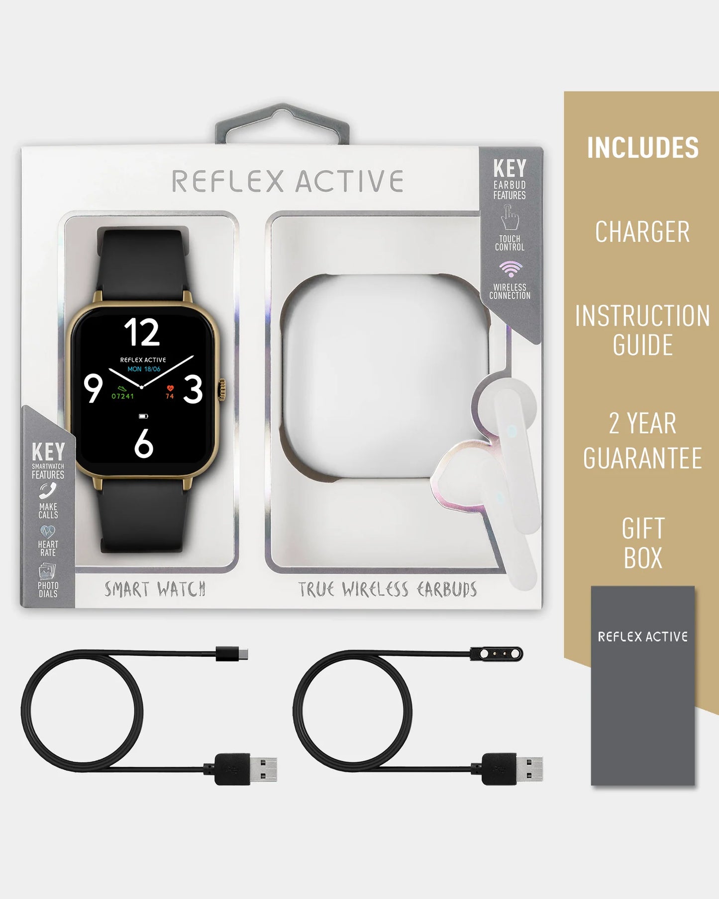 Reflex Active Series 23 Watch + Earbud Set