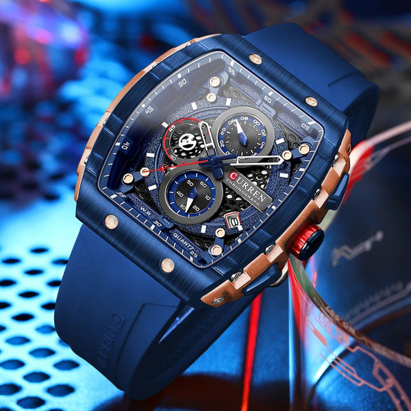 Curren 8442 Chronograph Navy