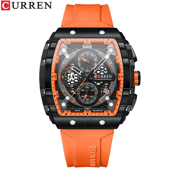 Curren 8442 Chronograph Orange