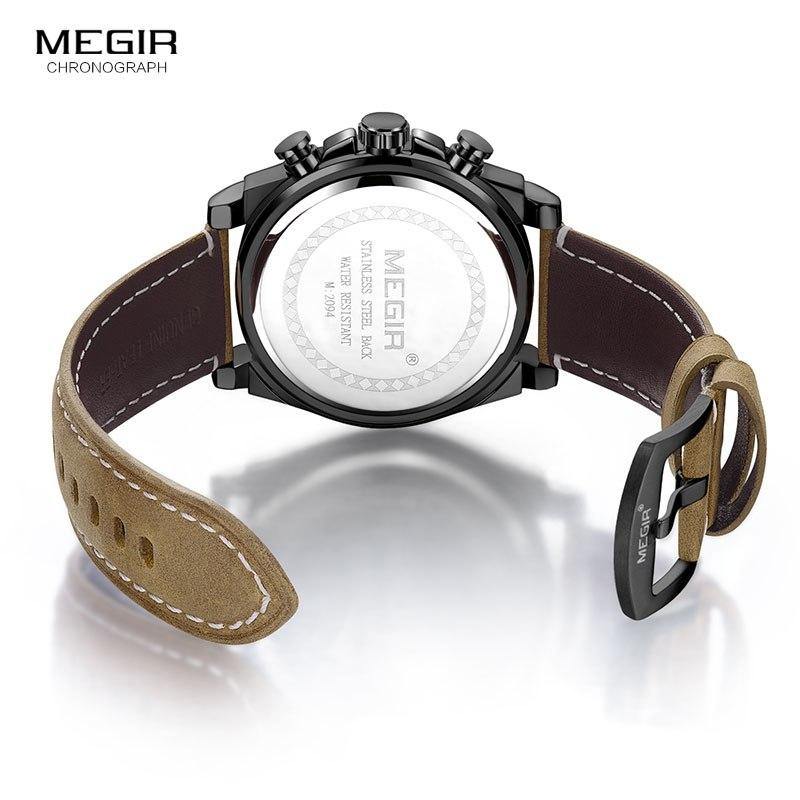 Megir stainless steel on sale back